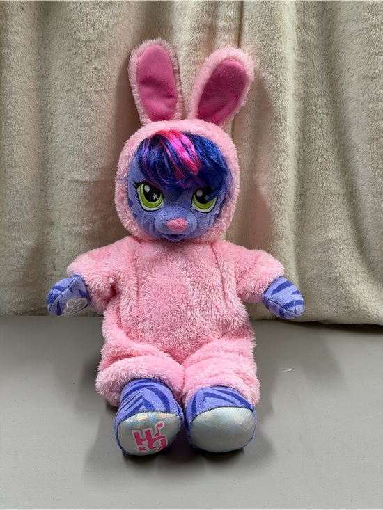 Build-A-Bear Other - Build a Bear Plush Purple Bunny Plush Toy Cat Pink Costune